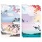 Better Office Products Decorative File Folders, 6 Designs, 9.5 x 11.5in. 1/3 Cut Tab, Japanese Watercolor Designs, 12PK 80016 - alternate 1